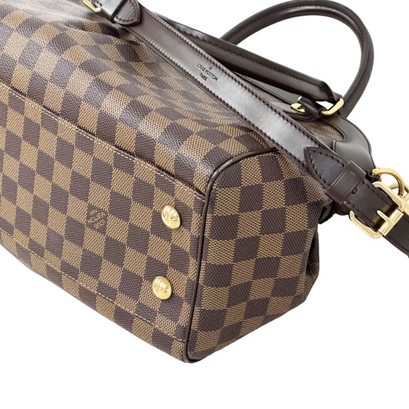 Louis Vuitton Trevi Handbag Damier PM Brown 2 Way Satchel Crossbody - Picture 12 of 15